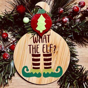 What the Elf?– Handmade Christmas Ornaments
